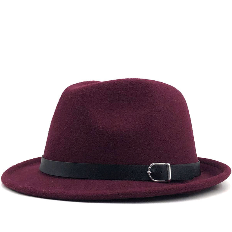 2022 New Trend sombrero fedora hats caps for men brimless church visor hats