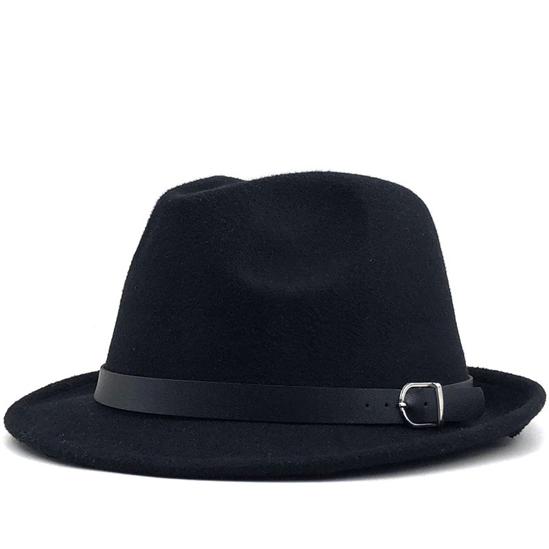 2022 New Trend sombrero fedora hats caps for men brimless church visor hats