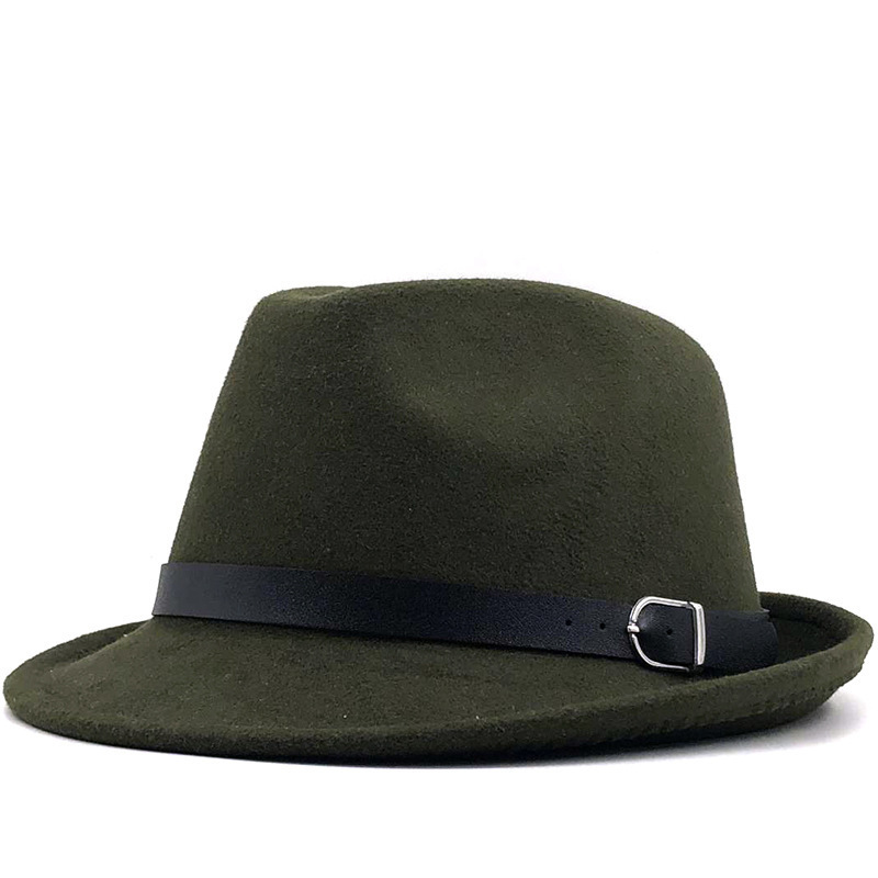 2022 New Trend sombrero fedora hats caps for men brimless church visor hats