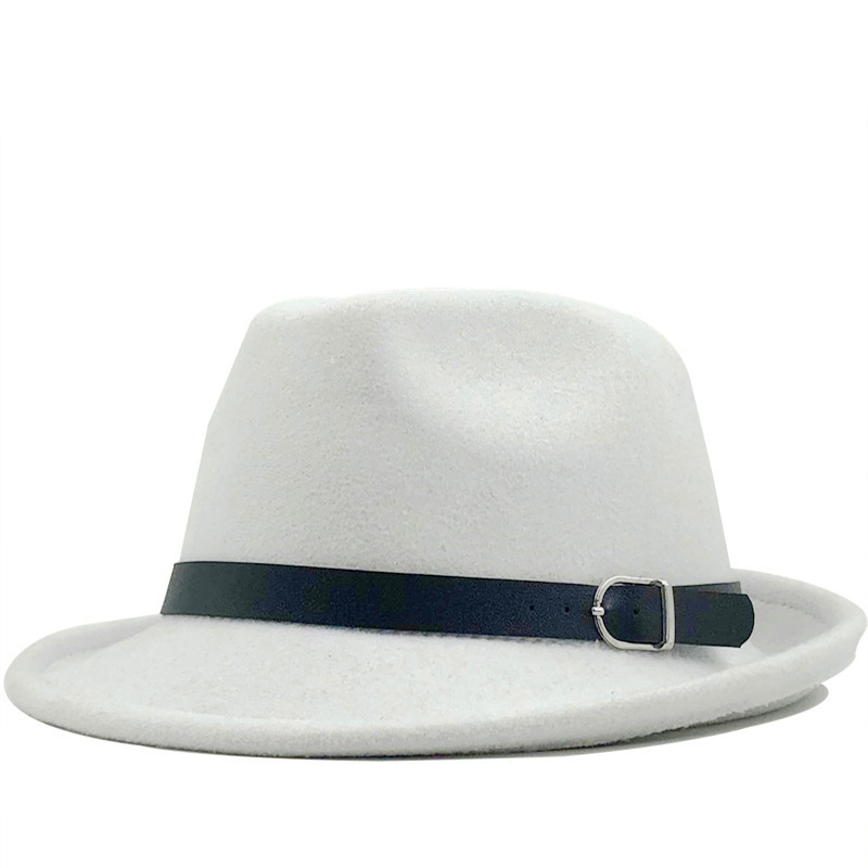 2022 New Trend sombrero fedora hats caps for men brimless church visor hats