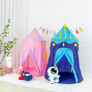 YIZHI Mini Spire Yurt Children Cosplay Decorative House Indoor Baby Toy Playhouse Tent for Kids Home Play Toy Tents