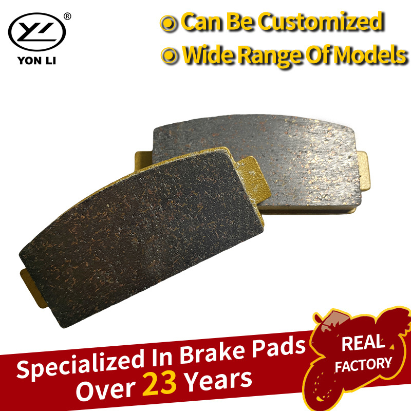 FA651 UTV Rear left right Brake Pads For CF MOTO 800 Z -Force Z8-EX 2014-2015/CF 600 Z -Force Z6 CFMoto ZFORCE 500/600/Z6/800/Z8