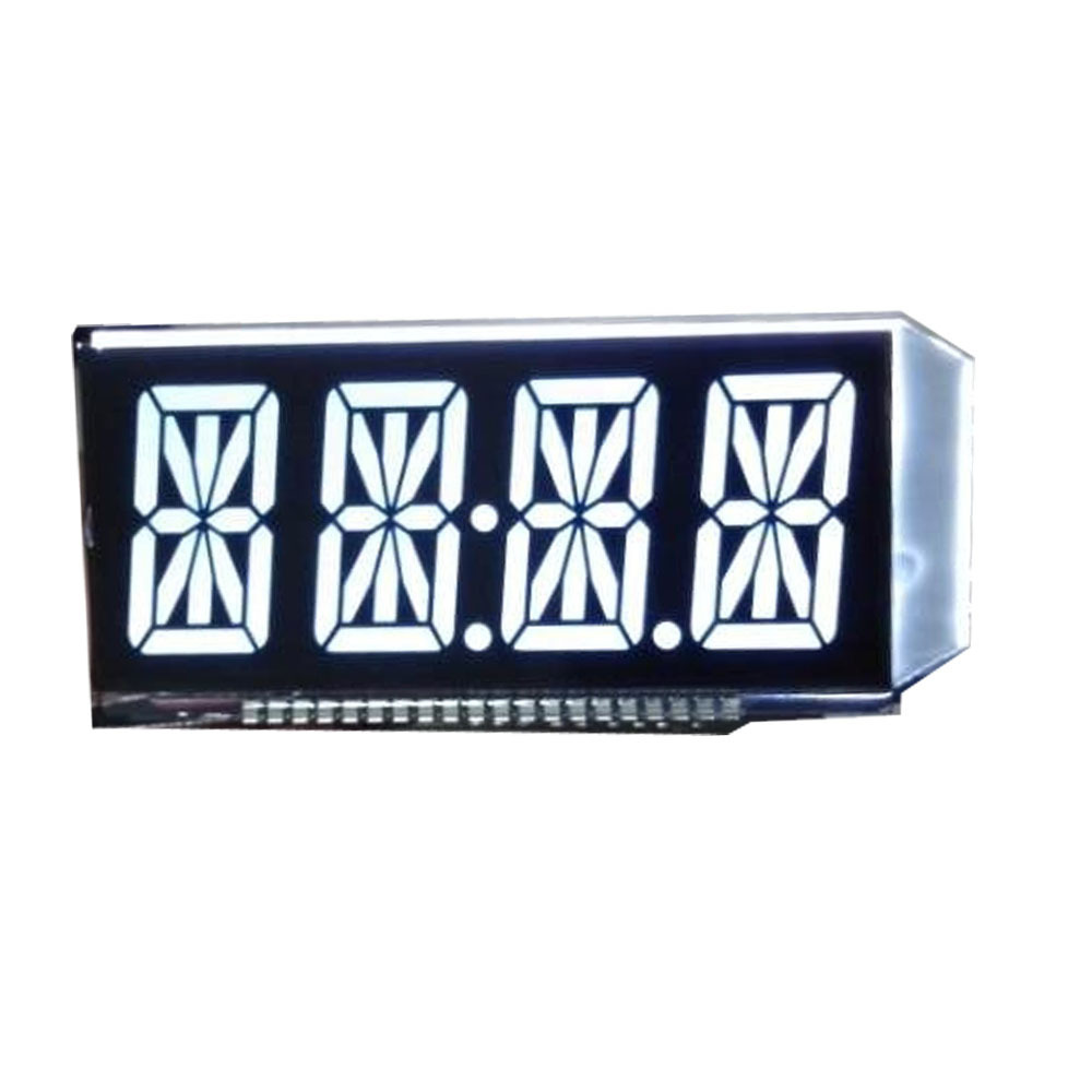 oem mono 3/4/8/6 digit 7 segment lcd display for industry meter