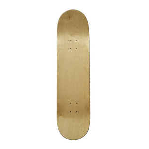 Cheap blank Russian Maple Skateboard Deck with stained dyed color