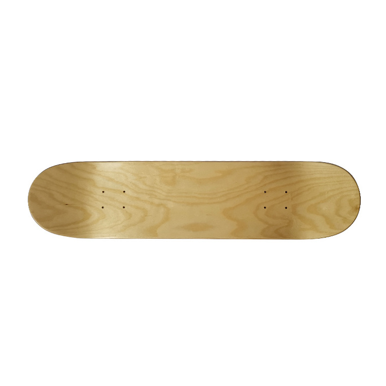 OEM Brand Custom Blank Skateboard Deck in 7ply 100% Canadian Maple Deck for Skateboard and longboard