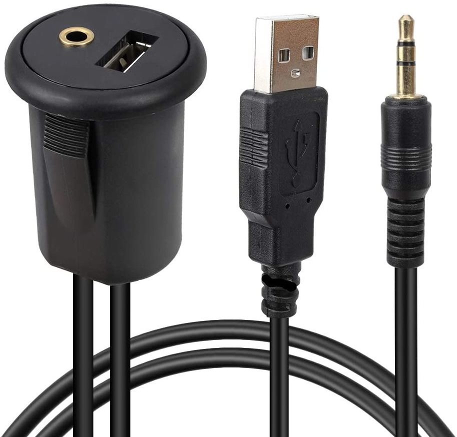 DAMAVO OEM ODM factory of custom cigarette lighter AUX cord extension 12V auxiliary power outlet 12 volt socket with USB