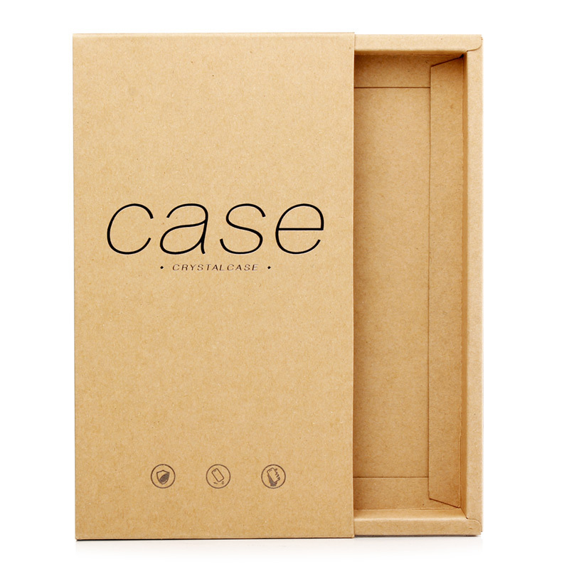 Custom Black Cheap Kraft Paper Phone Case Box Packaging For Iphone 13 Case Packaging Box