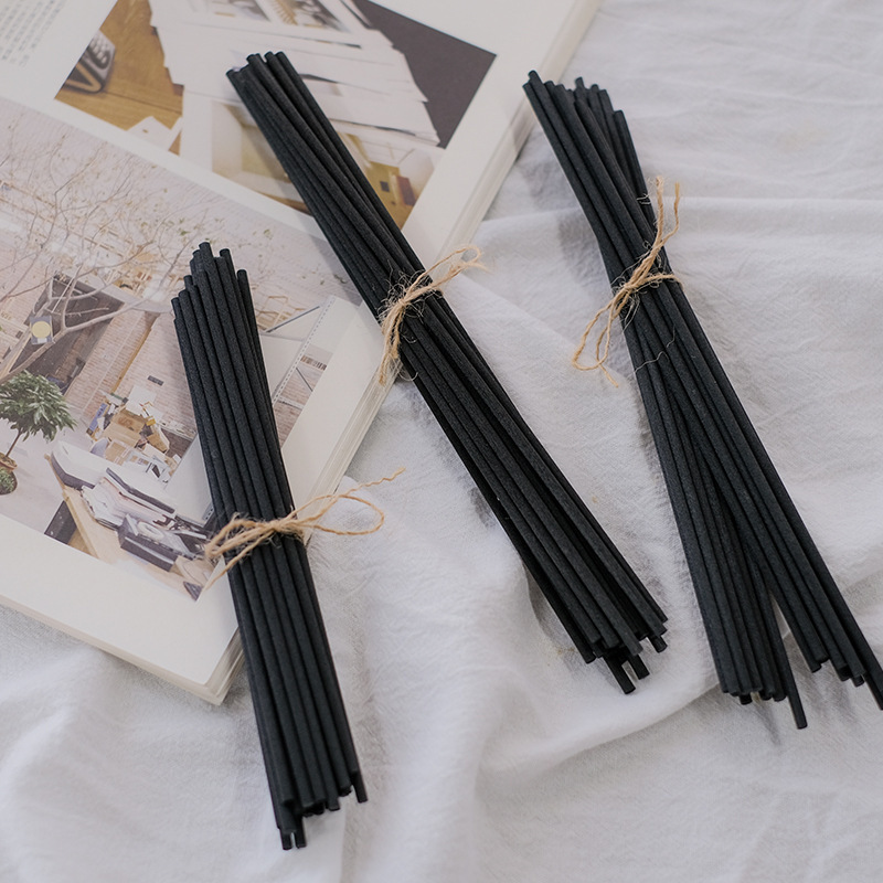 Purple Brown Grey Color Reed Diffuser Sticks Rattan Bamboo Perfume Fragrance Essential Oil Diffuser Stick