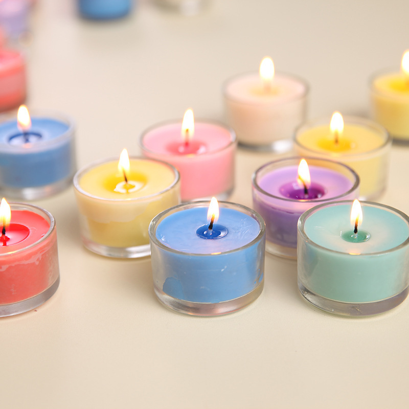 Party Birthday Colorful MINI Vanilla Girl Aesthetic Fall Candles Clearance Scented Candles