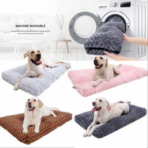 Modern Cat Mattress Wash Custom Cute Luxury Soft Small Large Crate Mat Pet Bed for Dog