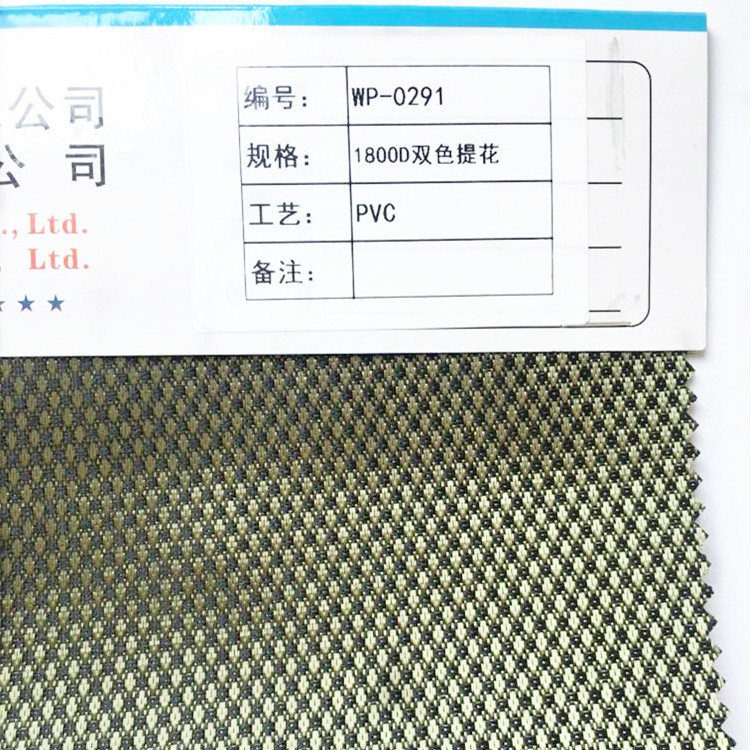 Pvc Coated Oxford Fabric 100% Polyester Vehicle Tools Bag Material 1800D Polyester Oxford Pvc Coated Fabric