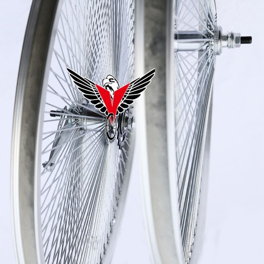 26inch wheelsets 140H Stainless Steel Spoke rear coaster brake wheel set Alloy Rim Heavy Duty Wheel