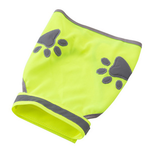 Adjustable Dog Safety Fluorescent Vest Dog Hunting Light Weight Pet Safety Reflective Dog Vest Jacket Belt