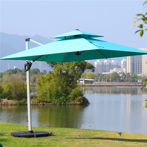 Youya best price solar parts heavy duty turkey parasol wind resistant market commercial patio umbrella with netting for shop