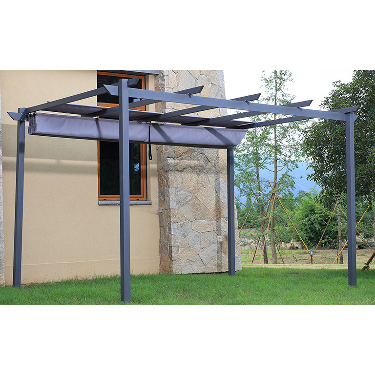 Professional outdoor pergola plancher pour gazebo curtains x 10 with CE certificate