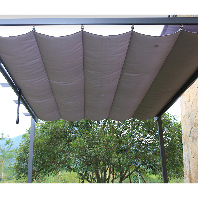 Plastic hardtop luxury canopy replacement outdoor cover 10x12 gazebo chiuso alluminio made in China