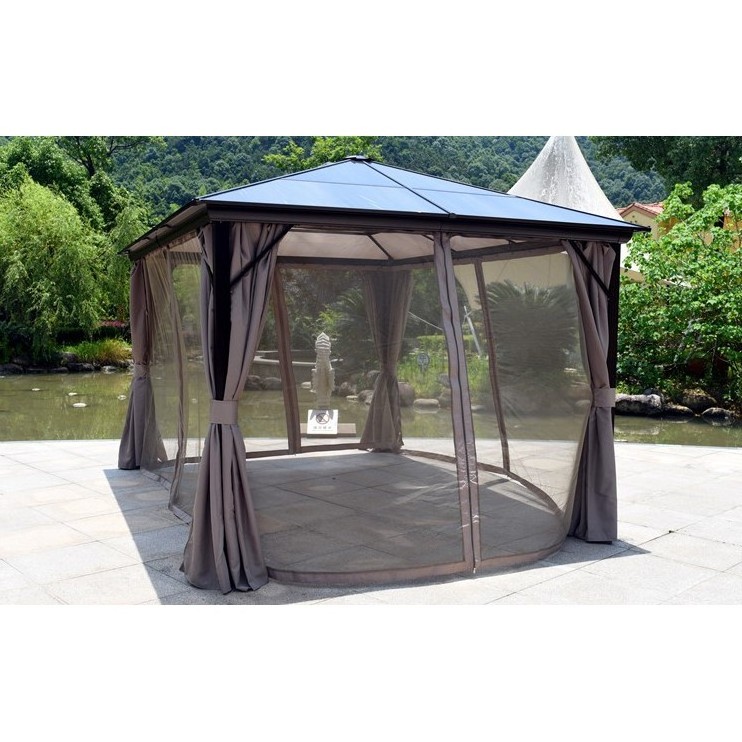 luxury tent gazebo swing aluminum gazebos pavilions outdoor for garden and patio