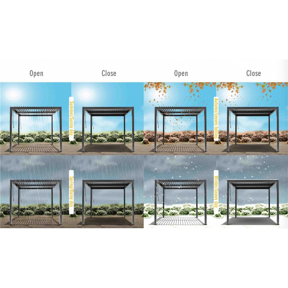 comfort gazebos 3 sides hot tub with 4x4 gazebo for wholesales