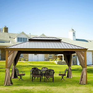 Hot selling hot wholesale tent gazebo hard top motorized gazebo pergola with low price