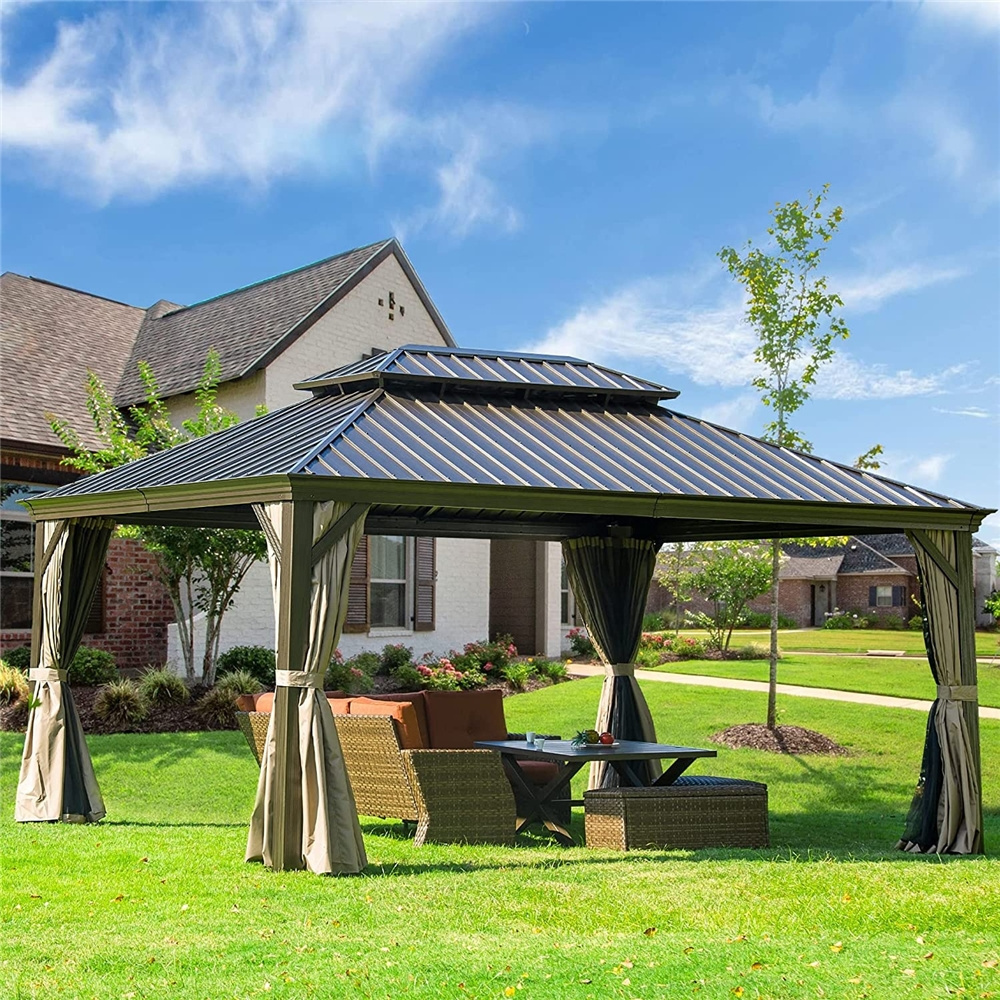 Brand new 3x6.65 10x12 gazebo aluminium with great price