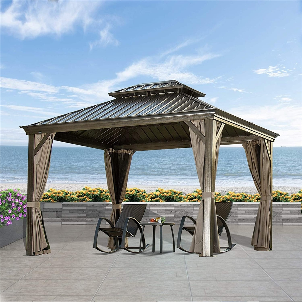 Hot selling telo copertura 3x4 aluminium pergola 10x12 gazebo with high quality