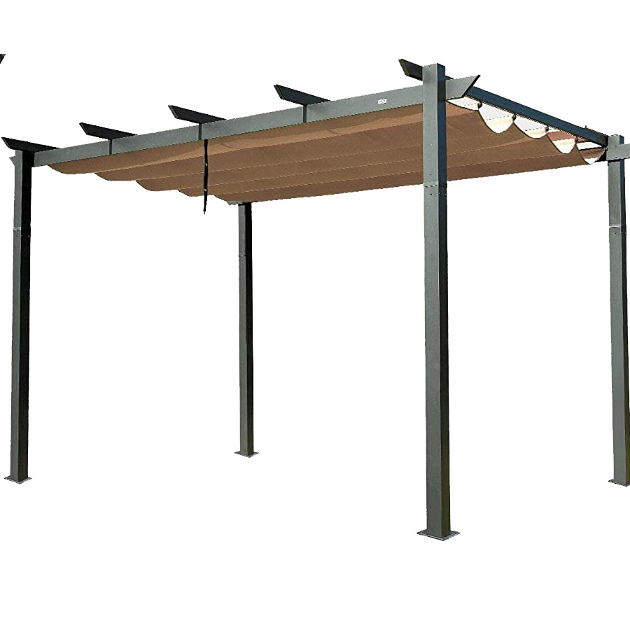 Professional waterproof pergolas grand patio 10x13 for patios outdoor hard top 3 gazebo with great price