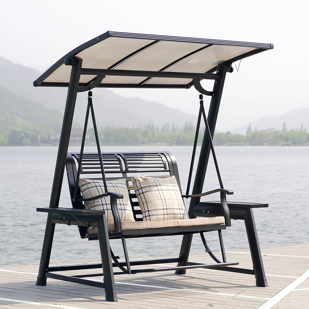 solar led patio swings hanging chair outdoor furniture patio swings,hanging garden outdoor swing chair