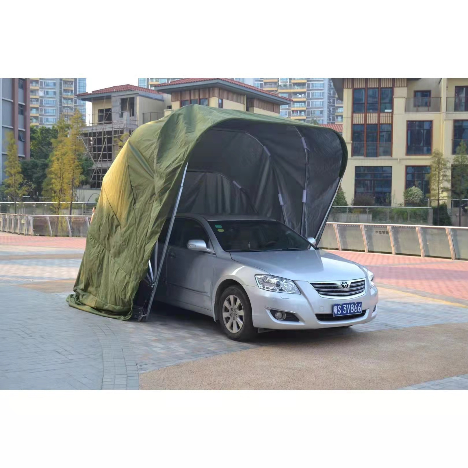 Youya top quality retractable carport folding car wholesale garage manufacturer for shelter and tent