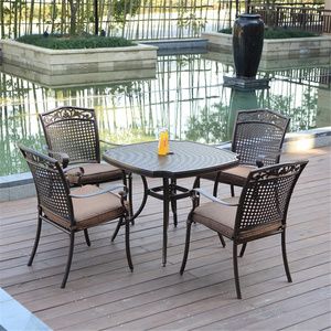 Youya all weather dining room sets garden bistro set metal wholesale antique cast iron furniture legs for balcony