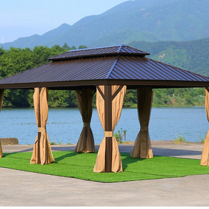 New design hot wholesale tent gazebo motorized pergola garden tent gazebo outdoor with great price