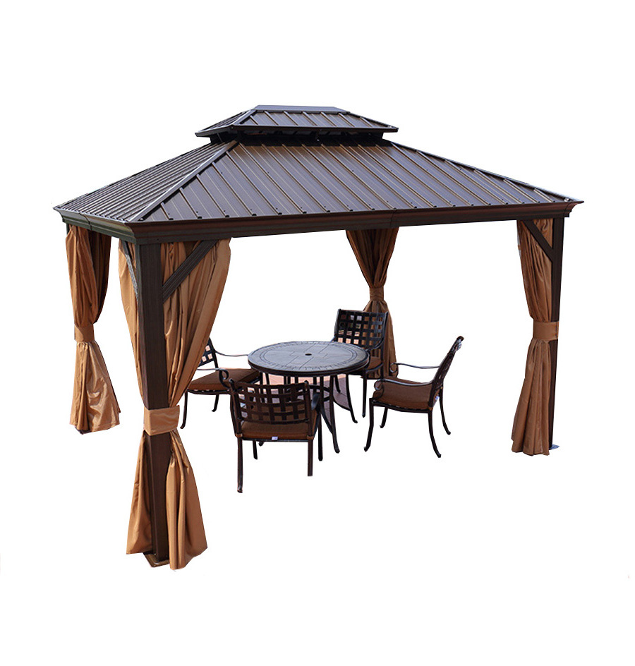 Youya commercial florence 12 w x 8 ft. d aluminum patio un aluminium waterproof 12x20 gazebo