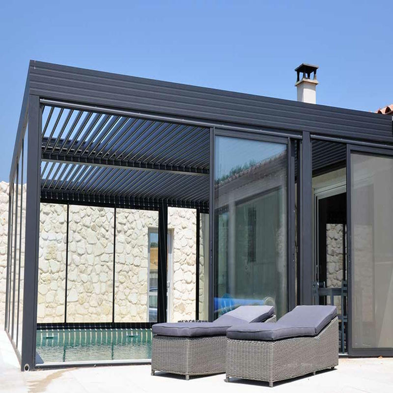 Modern garden building all weather gazebos canopy aluminium used pergola for sale