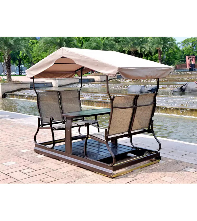 Youya custom outdoor swings bed furniture patio hanging rattan swing egg chair with stand