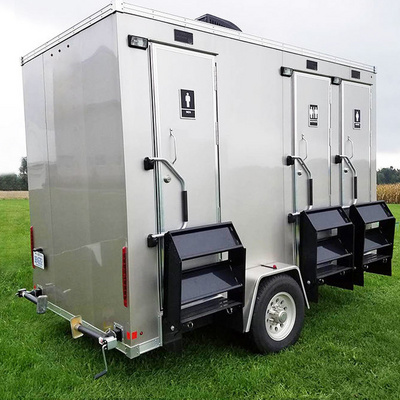 Luxury portable bathroom restroom trailer toilet manufacturers outdoor portable toilets camping mobile plastic price