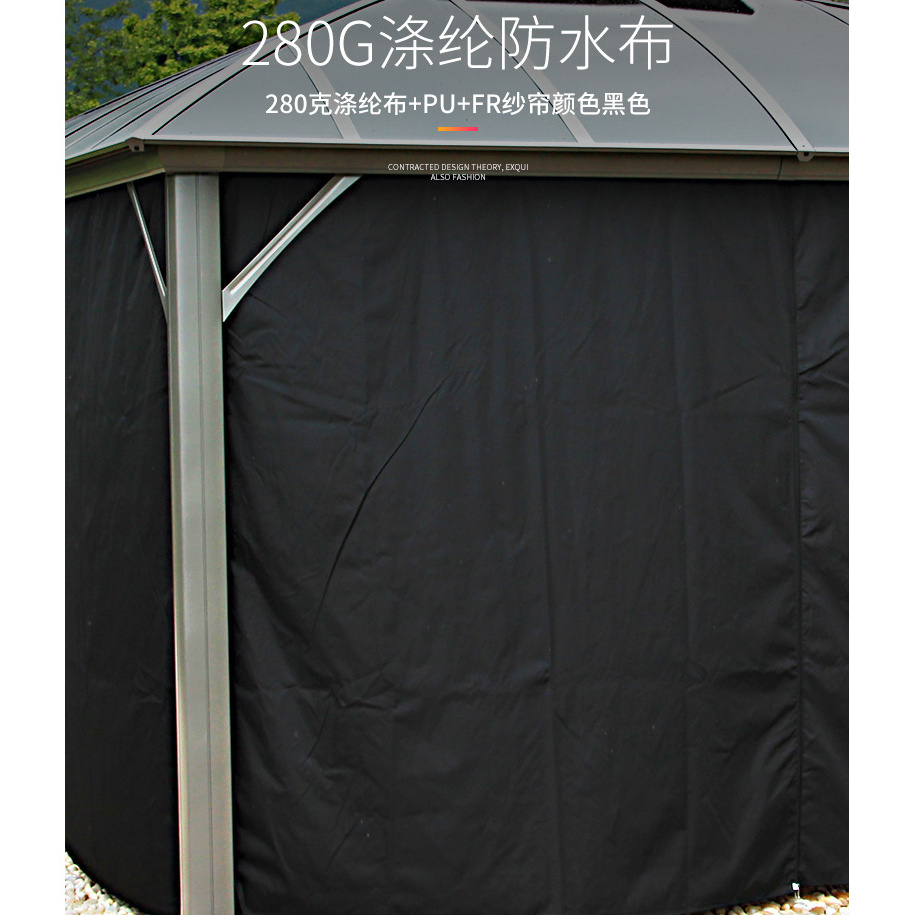 New design 12x12 hardtop gazebo baratos manufacturer supply special offers gazebo kits with great price