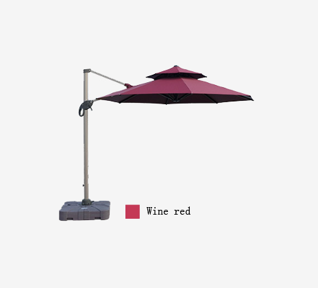 Youya high grade set garden 3x4 wholesale outdoor furniture banana umbrella for restaurant