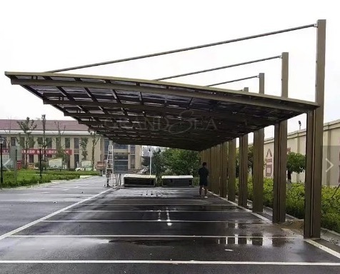 wholesale custom high quality outdoor canopy tent Inclined car parking canopy