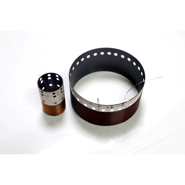 High quality loud speaker Voice Coil - Flat wire sound ring skeleton punching