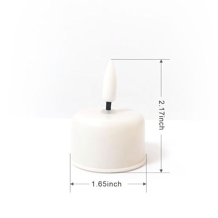 3d real flame remote LED Tea Lighting Candles control soy wax Battery operated realistic faking Flameless led tealight candle