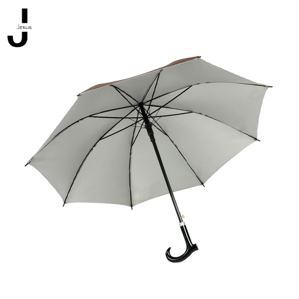 Wholesale Old Crutch Umbrella Walking Stick Rain Umbrella