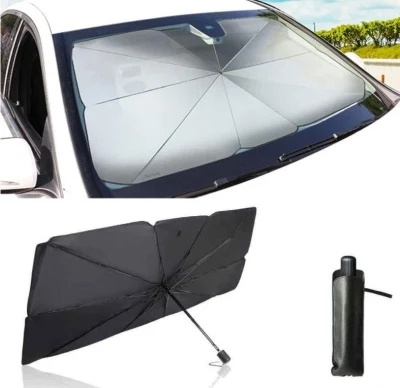 Sun Visor Protector Blocks UV Rays Car Windshield Sun Shade Car Front Window Umbrella Sunshade for Car