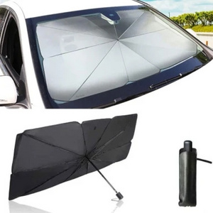 Sun Visor Protector Blocks UV Rays Car Windshield Sun Shade Car Front Window Umbrella Sunshade for Car