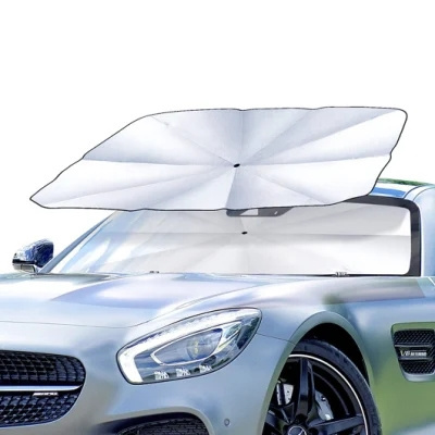 Sun Visor Protector Blocks UV Rays Car Windshield Sun Shade Car Front Window Umbrella Sunshade for Car