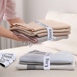 4pcs Sheet Keeper, Bed Sheet Organizer Bands Elastic Bed Sheet Straps Bedding Bands for Linen Closet Wardrobe Laundry Organizati