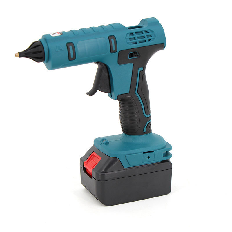 Wholesale Customized Wireless 20v Lithium Battery Cordless Rechargeable Cordless Hot Melt Glue Gun With Glue Sticks