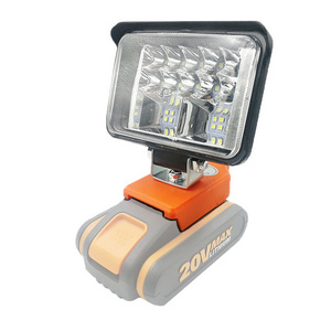 Professional Work Light LED Outdoor Camping Engineering Car Lighting Spotlight Suitable For Lithium Battery