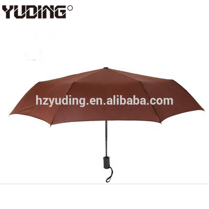 High quality wholesale  Colorful folding Multi Colors fully Automatic 3 Fold Sun umbrellas  for adult Rain Umbrella with logo