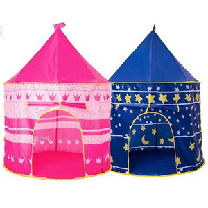 Hot selling foldable pink play tent boys and Girls play toy tents