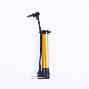 Inflator Hand Pump Mini Portable Bike Pump Valve Adapter Air Inflator With Ball net and Needle Ball Air Pump