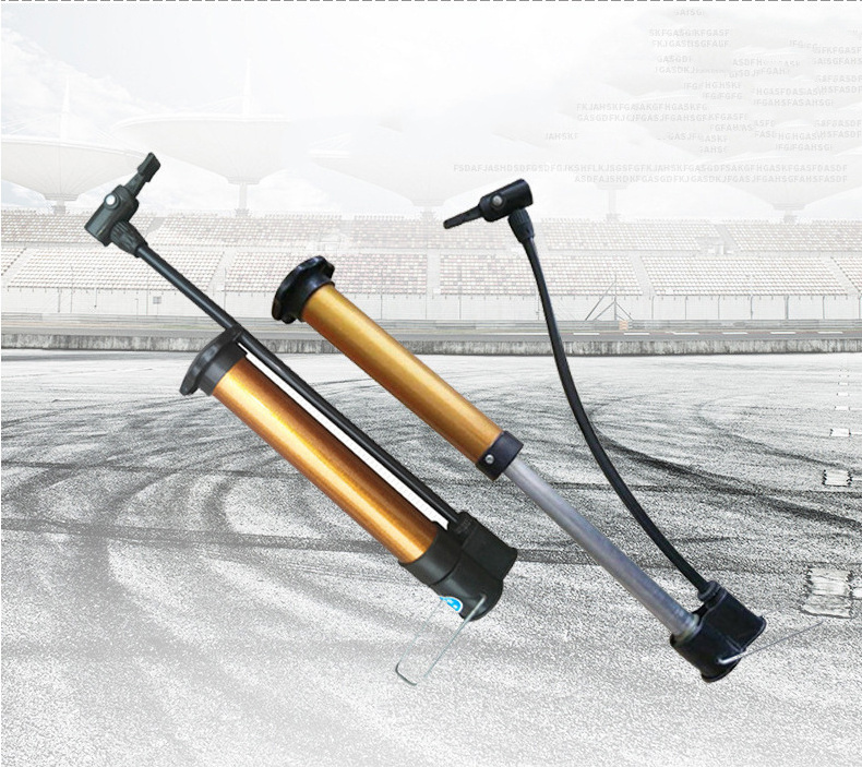 Inflator Hand Pump Mini Portable Bike Pump Valve Adapter Air Inflator With Ball net and Needle Ball Air Pump